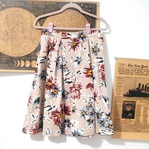 Floral skirt